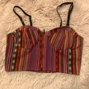 Forever 21 zipper top